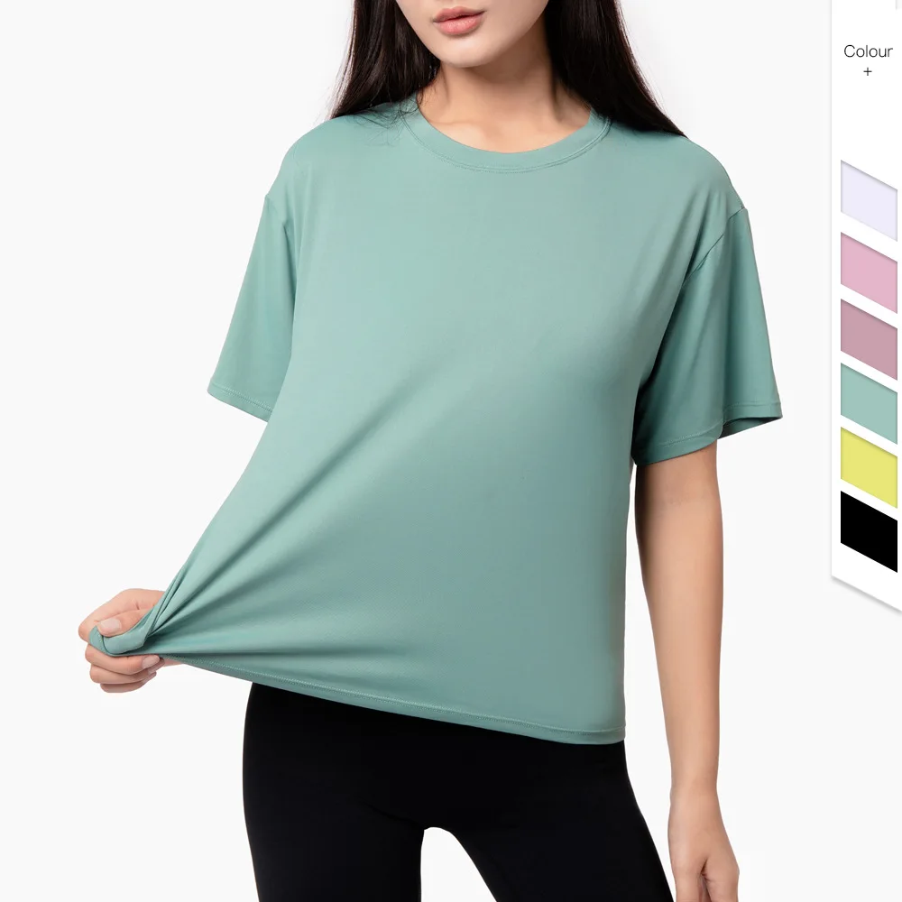 HOT sale Breathable Loose Fitting Prevent Accidental sport tshirt for women, Accept customized color
HOT sale Breathable Loose Fitting Prevent Accidental sport tshirt for women, Accept customized color