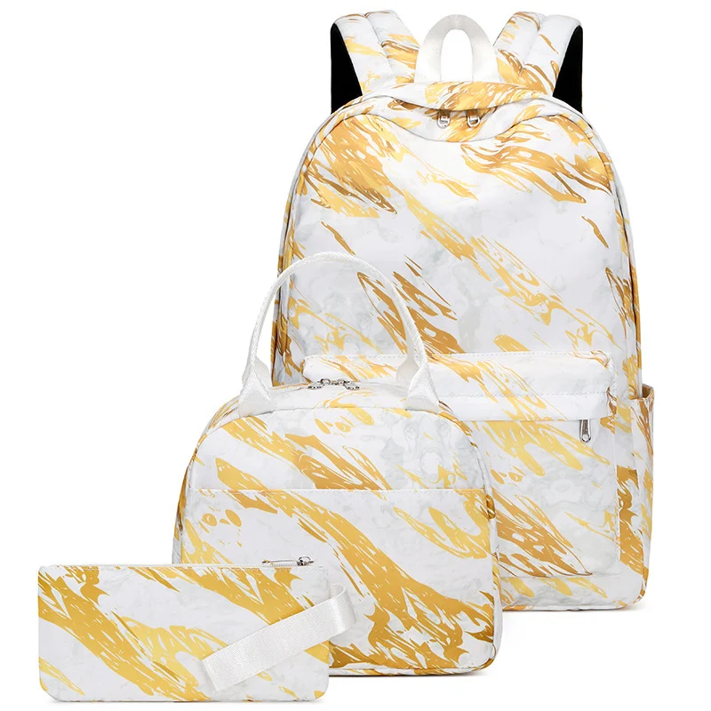 Wholesale School Backpack Set Waterproof Nylon Gold Printing Girl School Bags Teen Backpack For School Children, Yellow
Wholesale School Backpack Set Waterproof Nylon Gold Printing Girl School Bags Teen Backpack For School Children, Yellow
