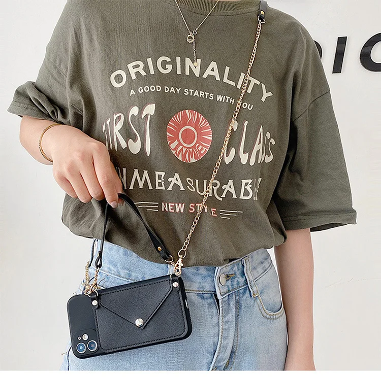 Durable Unique Design Phone Bag With Strap Women Trend Luxury Crossbody Mobile Phone Case, Various colors available
Durable Unique Design Phone Bag With Strap Women Trend Luxury Crossbody Mobile Phone Case, Various colors available