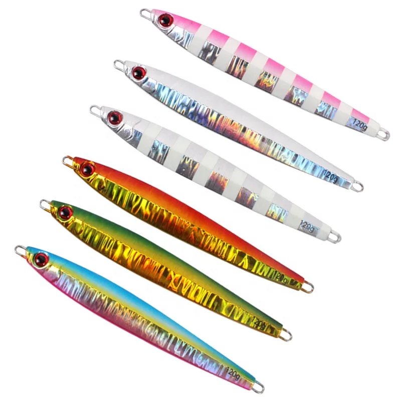 Wholesale in stock long iron plate lead fish sea fishing bait lure jig metal jigging lure, 6 colors
Wholesale in stock long iron plate lead fish sea fishing bait lure jig metal jigging lure, 6 colors