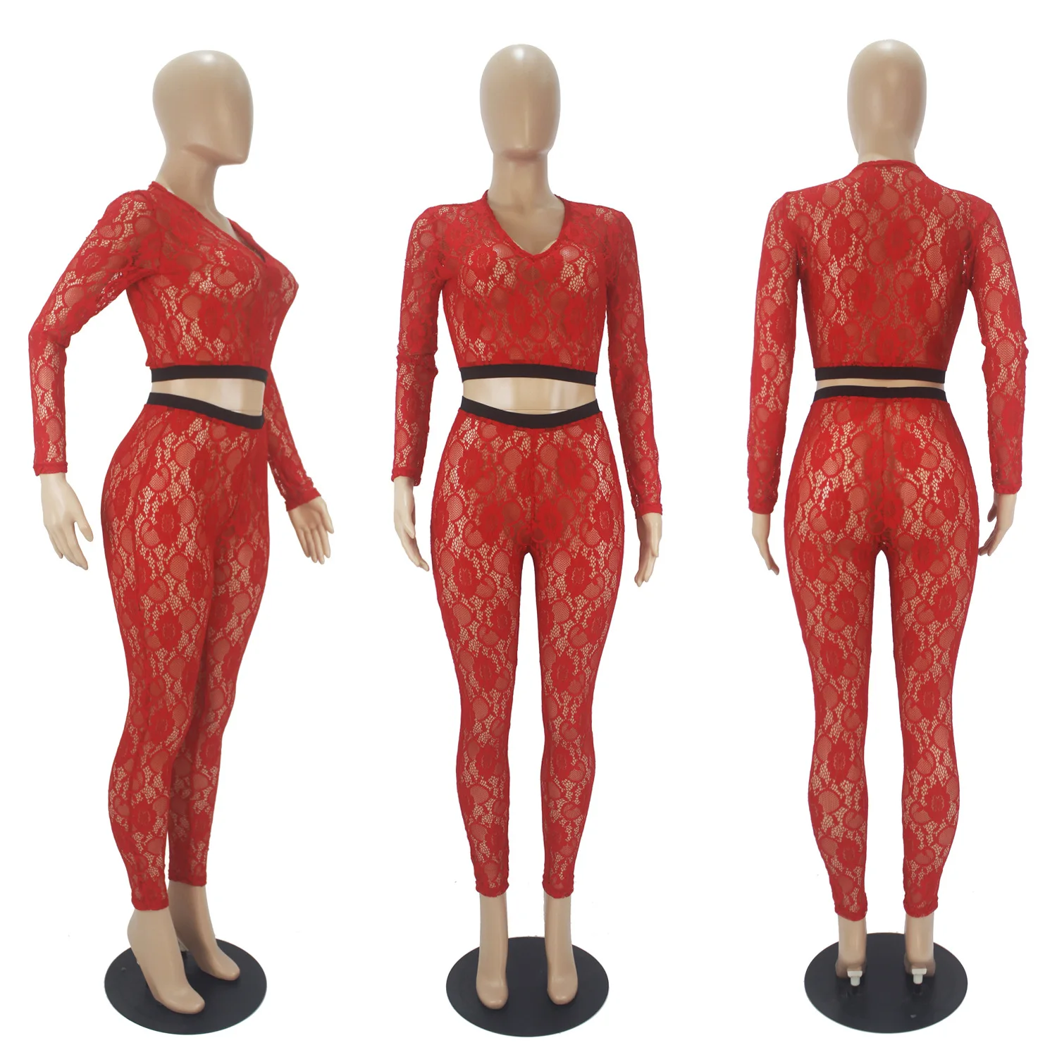 2021 fashion sexy see through lace two piece long sleeve pants set women skinny lingerie set night wear
2021 fashion sexy see through lace two piece long sleeve pants set women skinny lingerie set night wear