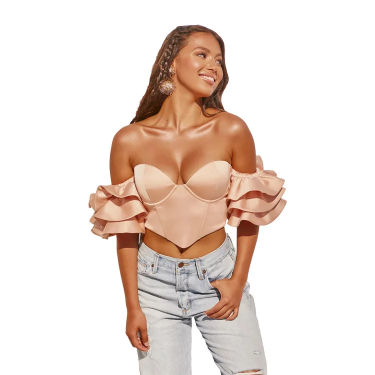 2020 new arrivals spring hot selling women sexy off shoulder fashion short ladies blouse crop tops
2020 new arrivals spring hot selling women sexy off shoulder fashion short ladies blouse crop tops