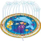 Inflatable Toy Amazon Garden Inflatable Water Play Mat Outdoor Inflatable Sprinkler Water Toy Splash Pad For Kids