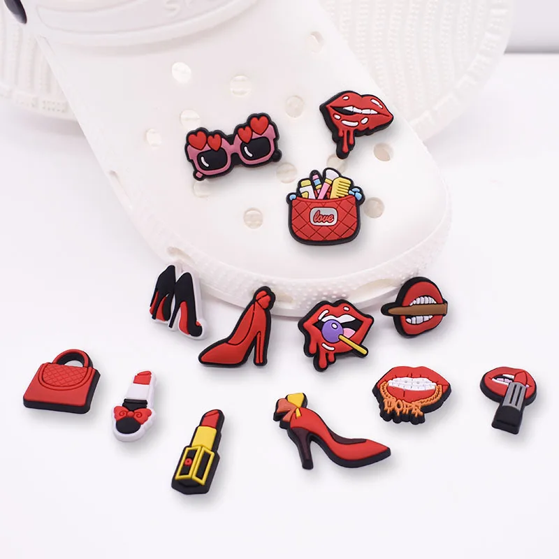 Hot Selling Girls Cartoon Shoes Charms Croc Decoration Wristband Hole Slipper Accessories Garden Shoes Casual Ornaments, Red
Hot Selling Girls Cartoon Shoes Charms Croc Decoration Wristband Hole Slipper Accessories Garden Shoes Casual Ornaments, Red