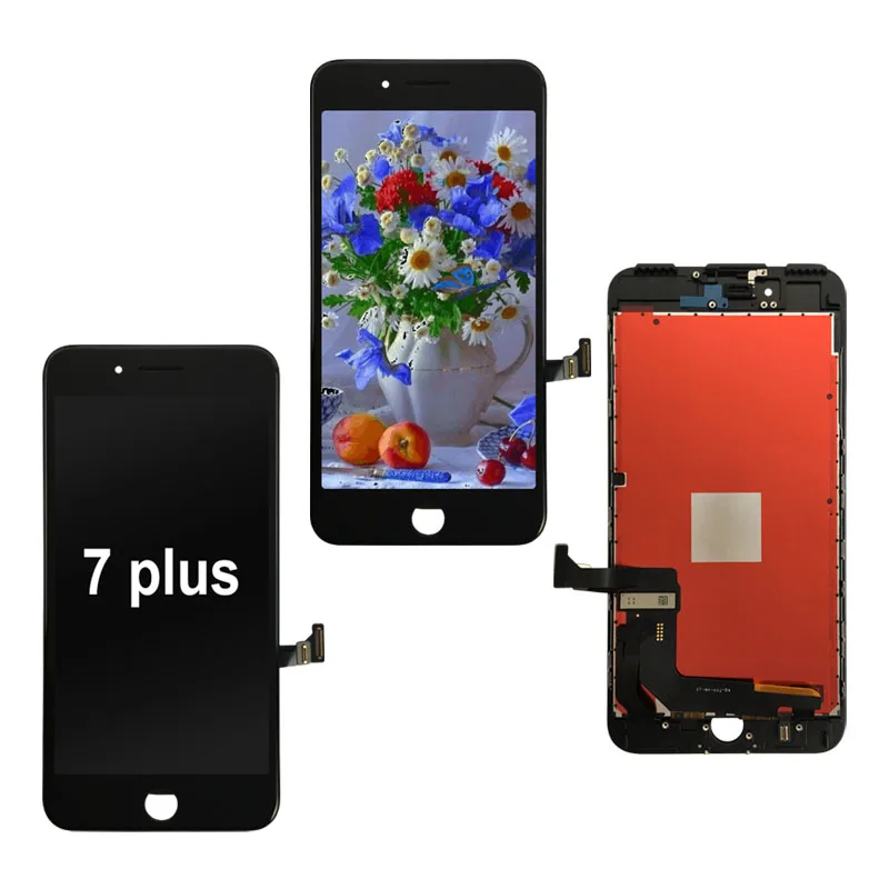 

Shenzhen manufacturer LCD Display for iPhone 7 plus 7p LCD Screen with Digitizer Assembly for iPhone 7plus, Black/white