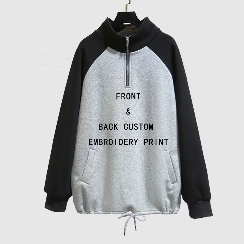 Hot Sale Spring Autumn Casual Stylish Oversize Solid Drop Shoulder French Terry Zipper Up Loose Fit Plain Hoodie for Women
Hot Sale Spring Autumn Casual Stylish Oversize Solid Drop Shoulder French Terry Zipper Up Loose Fit Plain Hoodie for Women