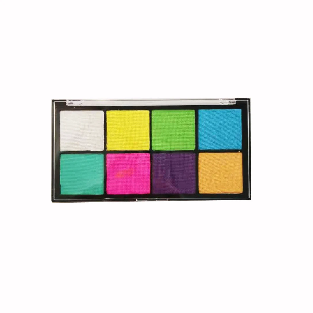 Non toxic water base pastel liner palette washable uv face painting palette, 8 colors
Non toxic water base pastel liner palette washable uv face painting palette, 8 colors