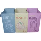Cheap Eco-friendly Pp woven folding garbage bag from China