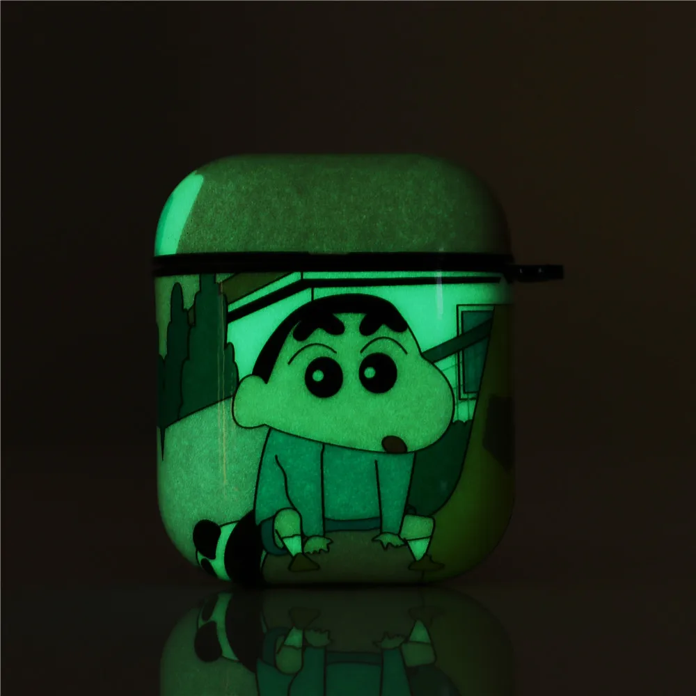 Luminous Fluorescent Crayon Shin-chan Hard Plastic PC Protective Cover For Apple Airpods 1 2 Cases
Luminous Fluorescent Crayon Shin-chan Hard Plastic PC Protective Cover For Apple Airpods 1 2 Cases