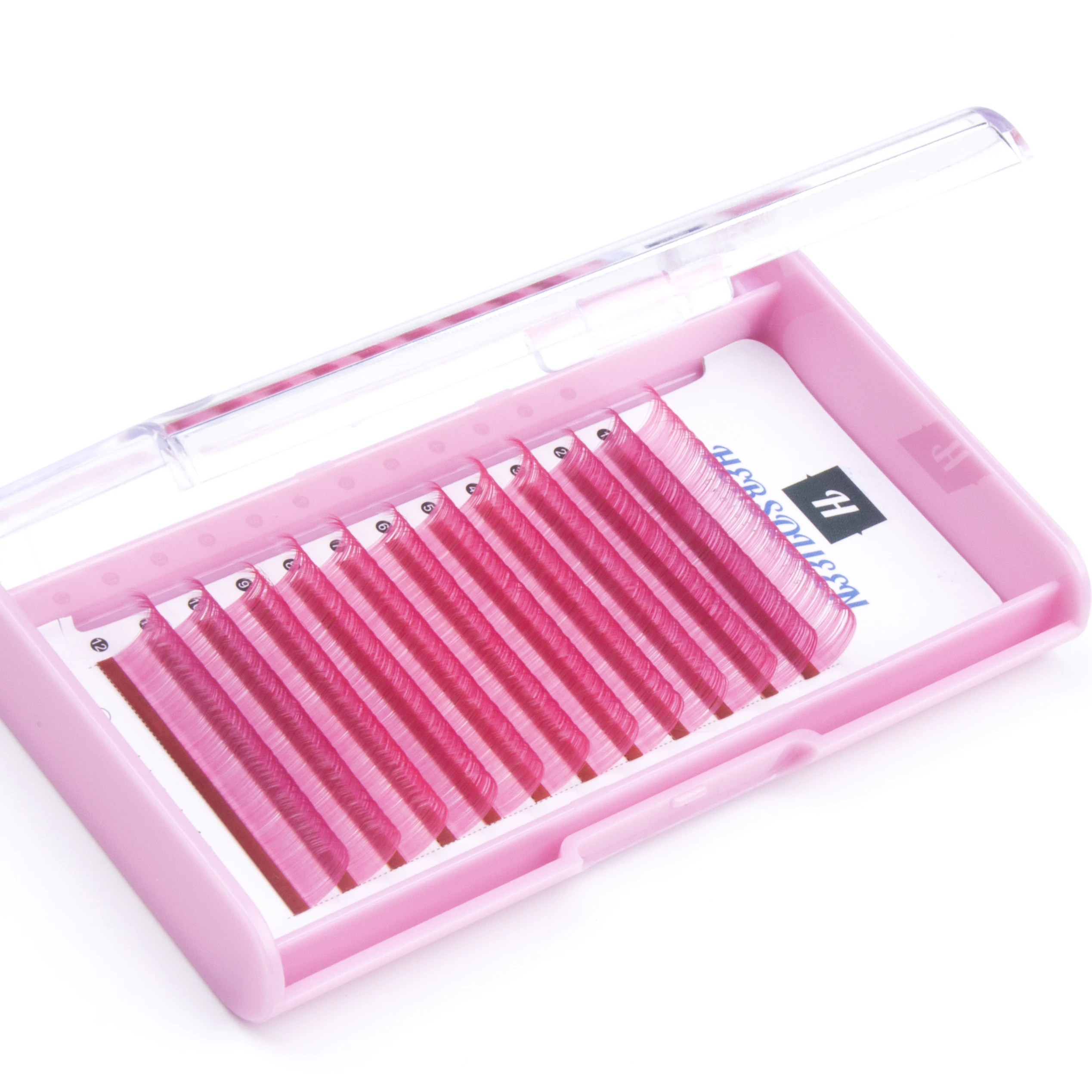0.07 premium pink colored eyelash extensions fluffy colorful russian volume lashes private label custom packages color eyelashes
0.07 premium pink colored eyelash extensions fluffy colorful russian volume lashes private label custom packages color eyelashes