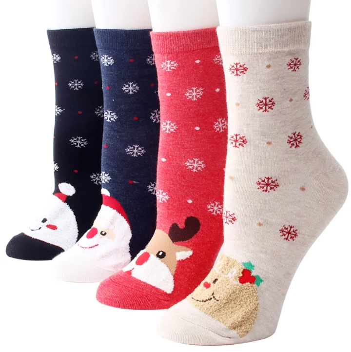 Winter new hot sale cartoon Christmas socks sweat absorption personality lovely socks Santa elk socks
Winter new hot sale cartoon Christmas socks sweat absorption personality lovely socks Santa elk socks