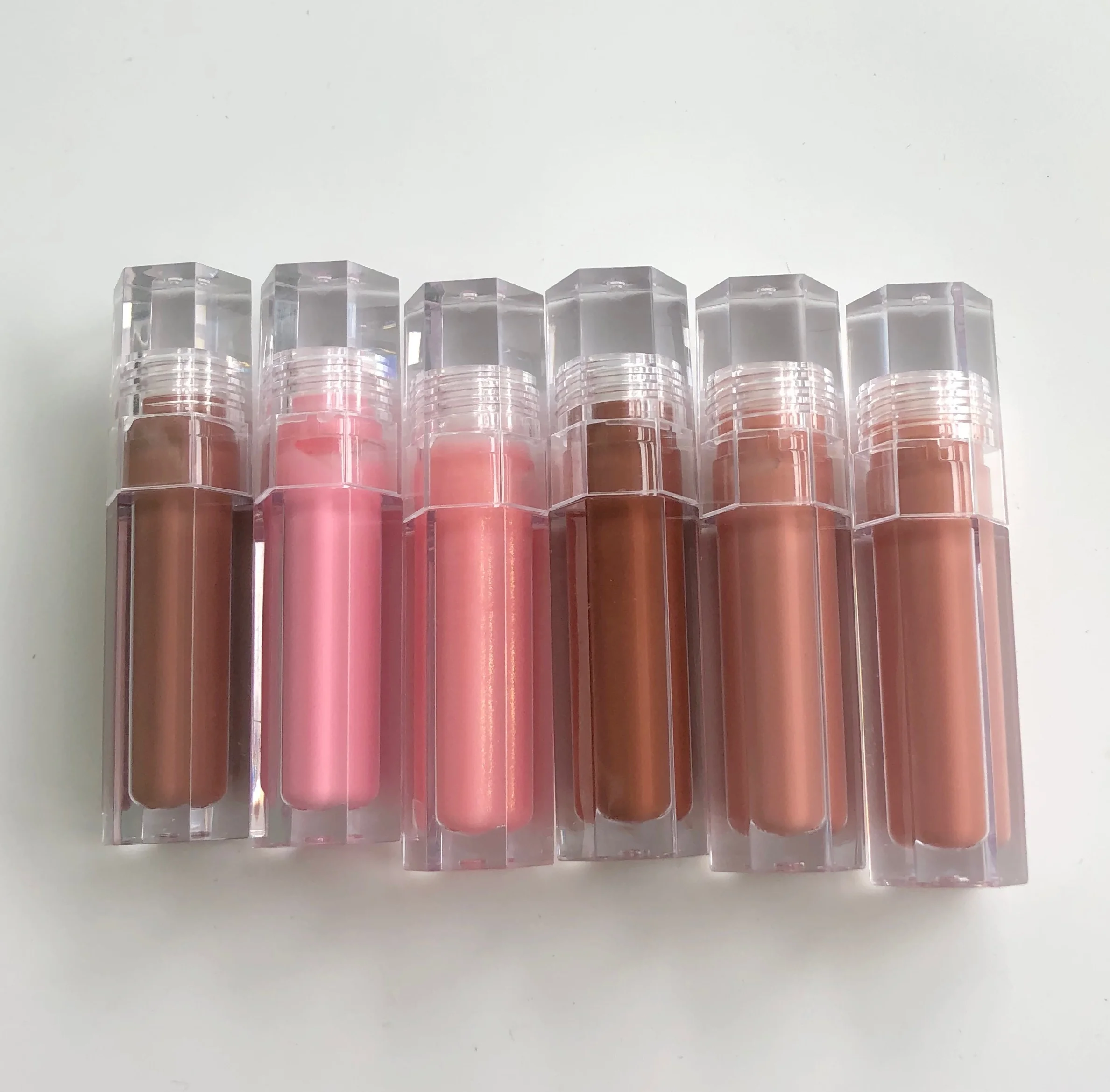 Best Price Hexagon Shape Transparent Vanilla Scent Moisturizing Lip Gloss Custom Logo
Best Price Hexagon Shape Transparent Vanilla Scent Moisturizing Lip Gloss Custom Logo