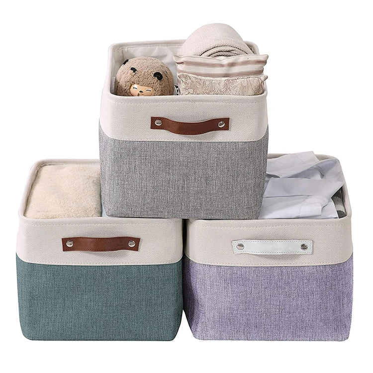 Storage basket cotton linen kids baby storage box Toys clothing daily necessities sorting storage box, 7 colors
Storage basket cotton linen kids baby storage box Toys clothing daily necessities sorting storage box, 7 colors