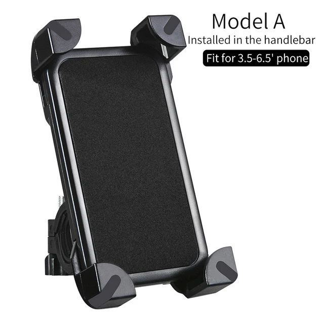 Universal Motorcycle Phone Holder Bike Adjustable Bike Mount Mobile Phone Holder, Black
Universal Motorcycle Phone Holder Bike Adjustable Bike Mount Mobile Phone Holder, Black