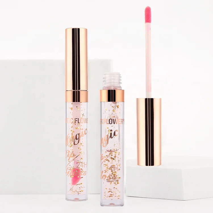 Gold Foil Color Lip Gloss Magic Temperature Changed Color Lip Oil Moisture Color Crystal Clear Warm Lipgloss
Gold Foil Color Lip Gloss Magic Temperature Changed Color Lip Oil Moisture Color Crystal Clear Warm Lipgloss