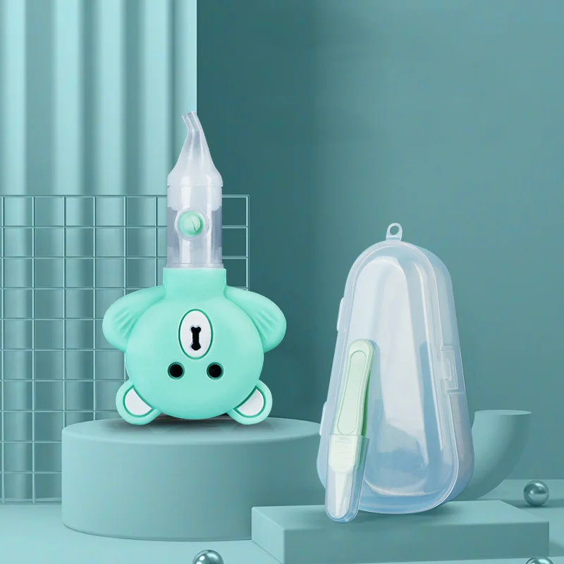High Quality Cute Design Bear Silicone Newborn Baby Manual Vacuum Nasal Aspirator Clean Baby Cavidade Nasal Snot, Picture
High Quality Cute Design Bear Silicone Newborn Baby Manual Vacuum Nasal Aspirator Clean Baby Cavidade Nasal Snot, Picture