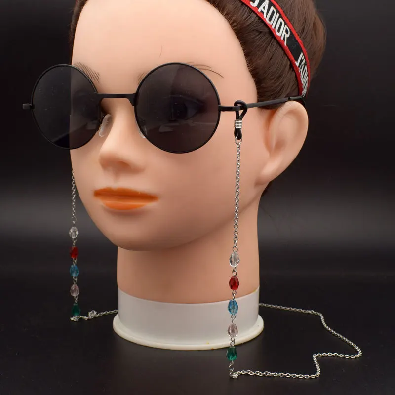 Gattara Fashion Titanium Steel Glasses Hanging Chain Stainless Steel Color Crystal Glasses Chain Reading Glasses Rope, Silver
Gattara Fashion Titanium Steel Glasses Hanging Chain Stainless Steel Color Crystal Glasses Chain Reading Glasses Rope, Silver