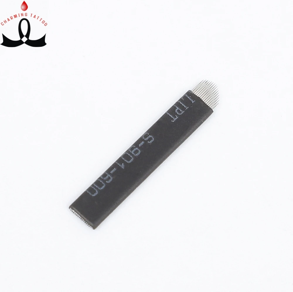 High Quality Microblading Blades 16Pins V Shape Black Disposable Microblading Needles For Hairstroking
High Quality Microblading Blades 16Pins V Shape Black Disposable Microblading Needles For Hairstroking