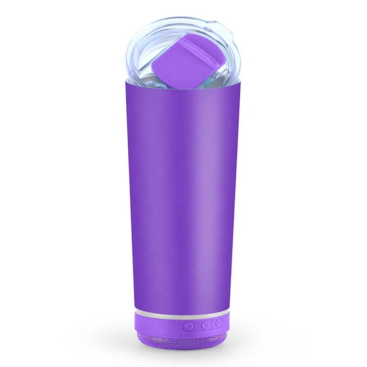 2021 New Colors Wine Tumbler with Wireless Speaker Smart Thermos Stainless Steel Double Wall Heat Insulated Outdoor Travel Cup
2021 New Colors Wine Tumbler with Wireless Speaker Smart Thermos Stainless Steel Double Wall Heat Insulated Outdoor Travel Cup