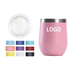 Metal Tumbler Steel China Manufacturer Metal Tumbler Coffee Cup Stainless Steel Vacuum Insulated Wine Tumbler 12oz
