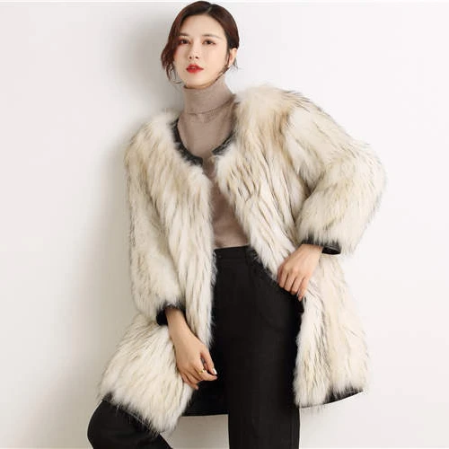 2020 Factory Wholesale Fur Coat Long Sleeves Jacket Top Fashion Real Fox Coat Women Custom Outerwear, Beige
2020 Factory Wholesale Fur Coat Long Sleeves Jacket Top Fashion Real Fox Coat Women Custom Outerwear, Beige