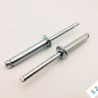 All steel open type round head blind rivets