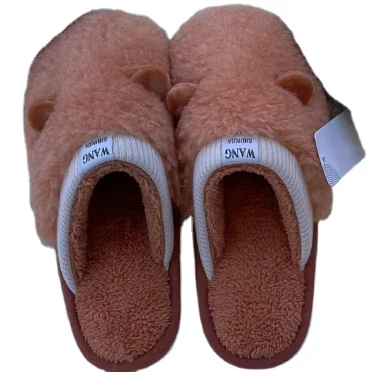 Autumn and winter new pure color plush cotton slippers home indoor and outdoor warm cotton slippers for men and women, As picture
Autumn and winter new pure color plush cotton slippers home indoor and outdoor warm cotton slippers for men and women, As picture