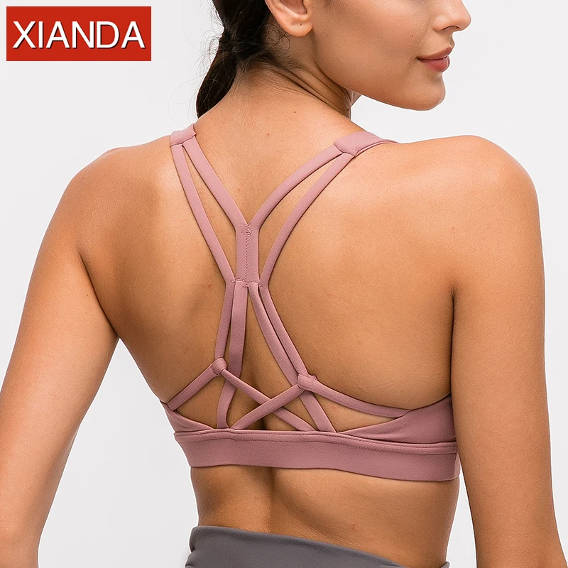 XIANDA Factory New Design Sports Bra Top Fitness Women Custom Blank Sports Bra, Black, pink, purple,printing
XIANDA Factory New Design Sports Bra Top Fitness Women Custom Blank Sports Bra, Black, pink, purple,printing