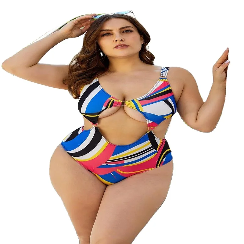 Fashion Colorful Print Beachwear One Piece Sets Bikini Women Plus Size Swimsuit
Fashion Colorful Print Beachwear One Piece Sets Bikini Women Plus Size Swimsuit