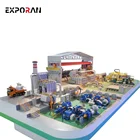 HO Scale Architectural Model Making for Factory and Industrial