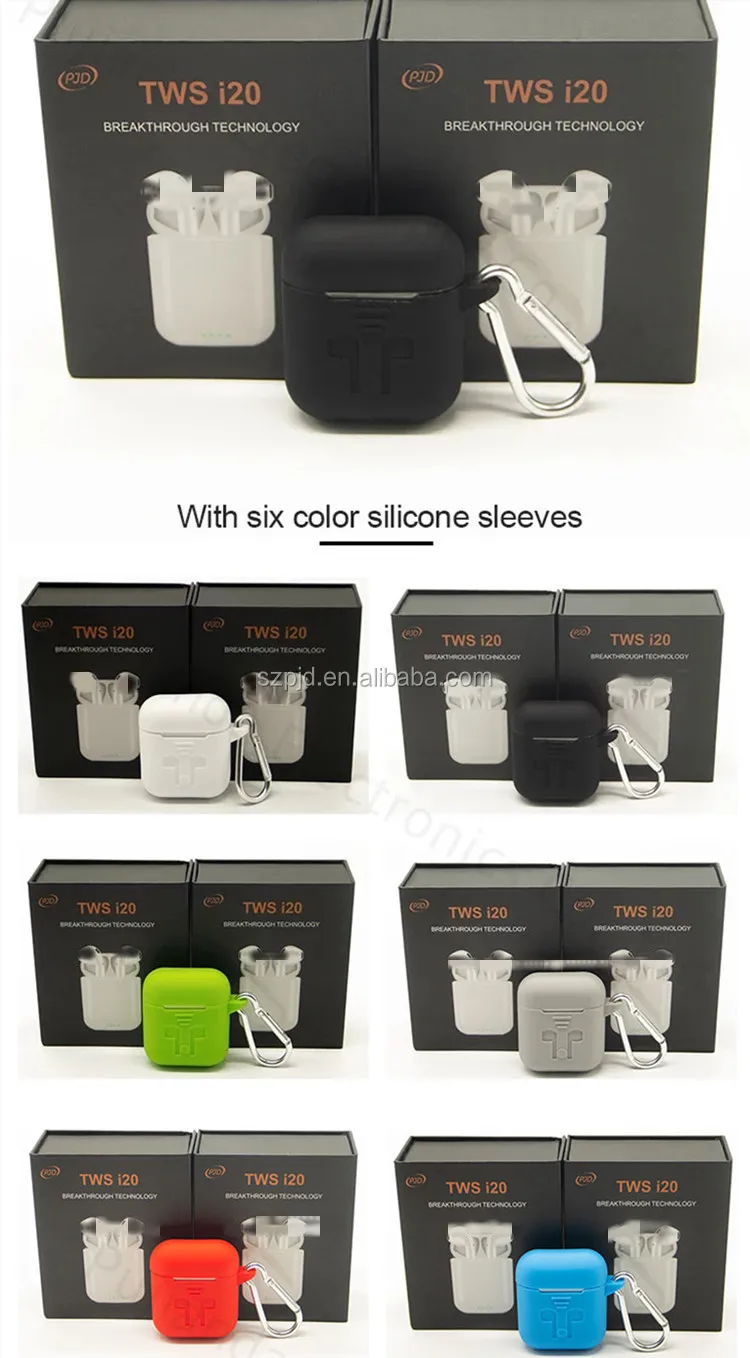 I20 Tws Blue tooth 5.0 Automatic pairing Mini Wireless Headphones Stereo Headphones for IPhone Phone - ANKUX.COM