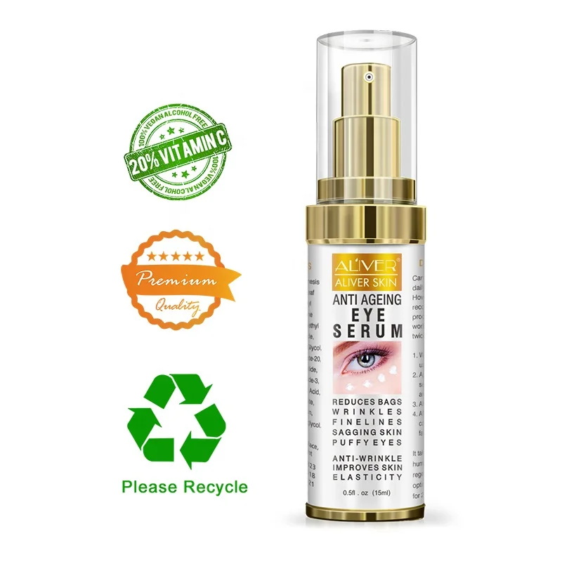Wholesale Pressed Type Bottled Liquid Moisturizing Anti Aging Anti Wrinkle Vitamin C Eye Serum
Wholesale Pressed Type Bottled Liquid Moisturizing Anti Aging Anti Wrinkle Vitamin C Eye Serum