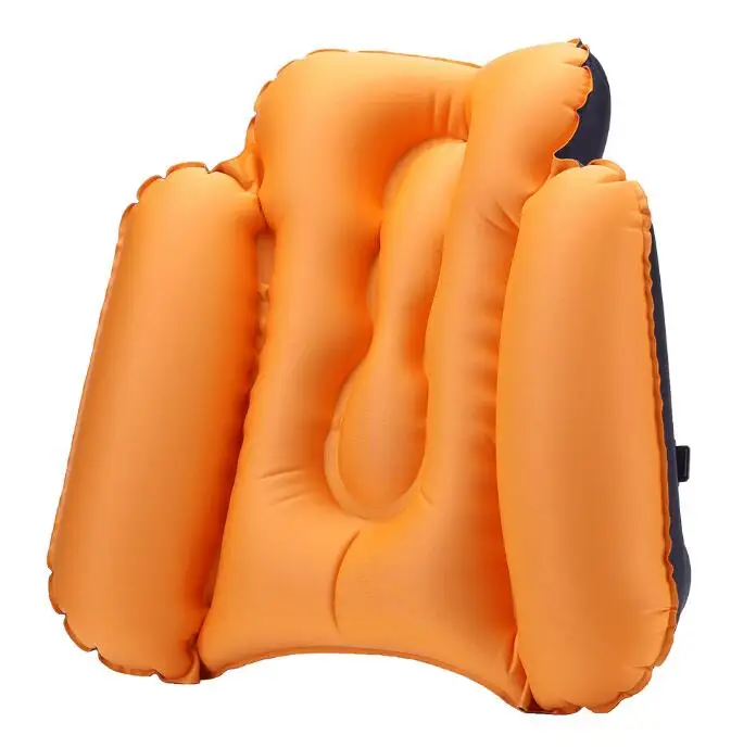 Портативный Регулируемая спинка путешествия офисная поясничная подушка надувная воздушная подушка