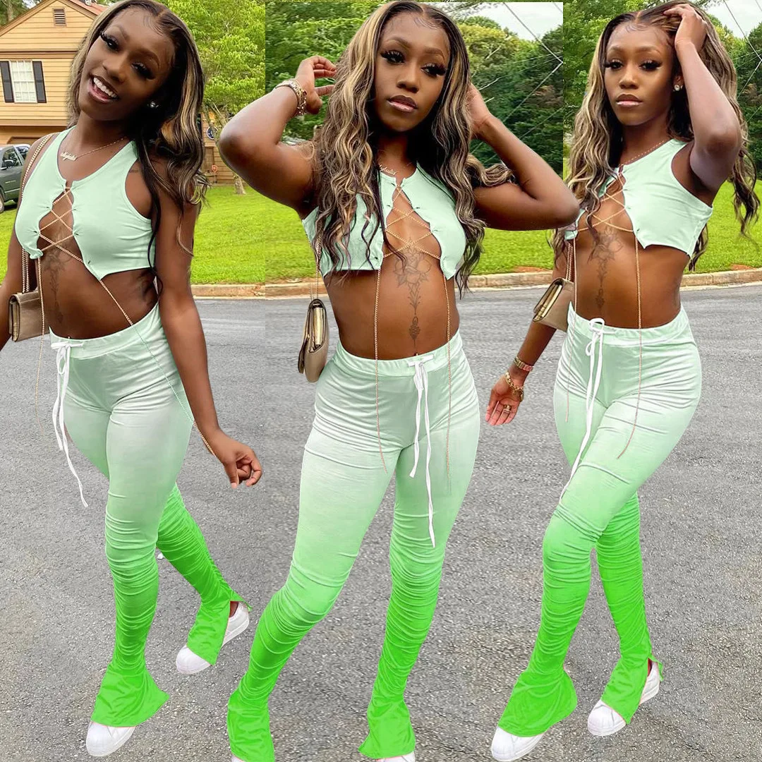 Girl Two Piece Set Color Block Stacked Jogging Pants Plus Size Clothing Womans 2 Piece Summer Outfits 2020, Colors
Girl Two Piece Set Color Block Stacked Jogging Pants Plus Size Clothing Womans 2 Piece Summer Outfits 2020, Colors