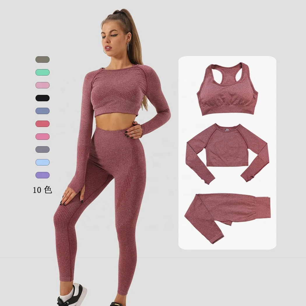 2022 new long sleeve yoga suit sport Plus-size women's wear running breathable seamless fashion sport casual yoga pant suit//, 10 colors
2022 new long sleeve yoga suit sport Plus-size women's wear running breathable seamless fashion sport casual yoga pant suit//, 10 colors