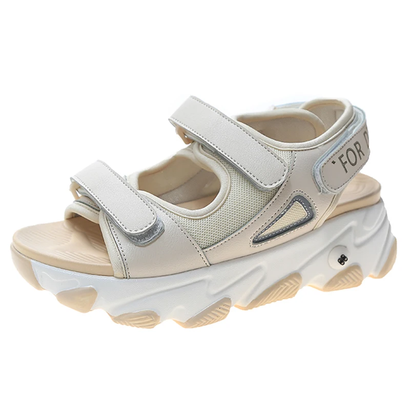 Women's shoes summer fashion casual sandals flats thick bottom sports sandals 
Women's shoes summer fashion casual sandals flats thick bottom sports sandals