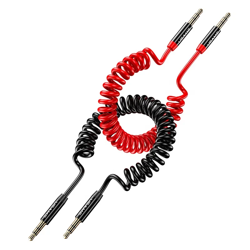 USAMS SJ256 Hot-Selling In Amazon Mini And Easy To Use 3.5MM To 3.5MM Audio Cable For Mobile Phone Audio Cable Aux, Black/red
USAMS SJ256 Hot-Selling In Amazon Mini And Easy To Use 3.5MM To 3.5MM Audio Cable For Mobile Phone Audio Cable Aux, Black/red