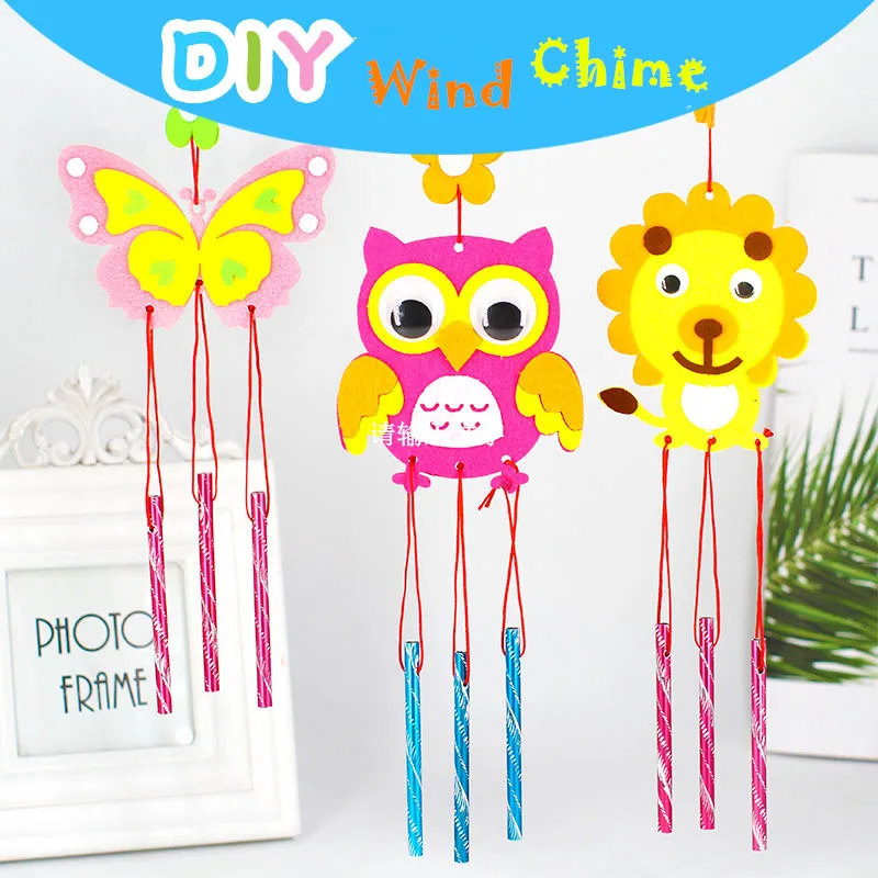 Hot Sale Children Home Decoration DIY Kids Manual Wind Chimes
Hot Sale Children Home Decoration DIY Kids Manual Wind Chimes