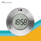 Euro dia retro stainless steel kitchen timer with magnet/metal kitchen timer