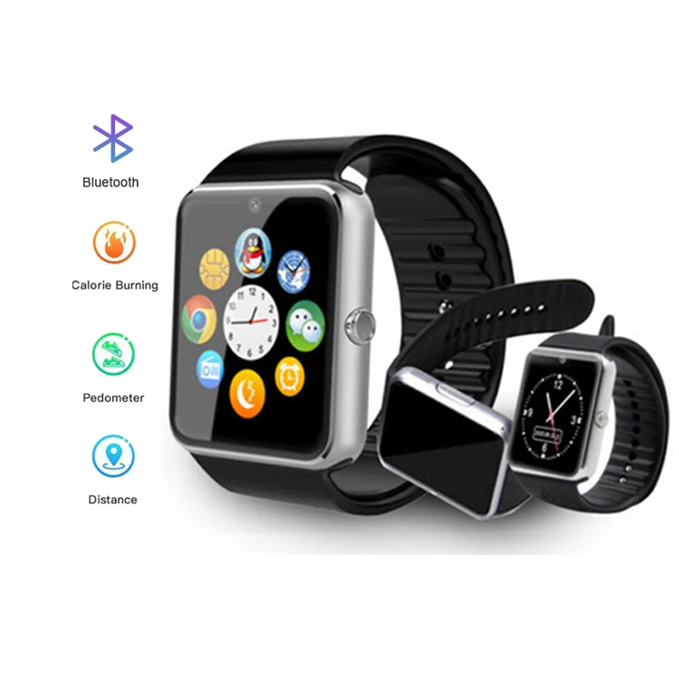 Kuaigao Customized GT08 Wireless Android Phone Smart Watch with SIM Card And GPS Navigation
Kuaigao Customized GT08 Wireless Android Phone Smart Watch with SIM Card And GPS Navigation