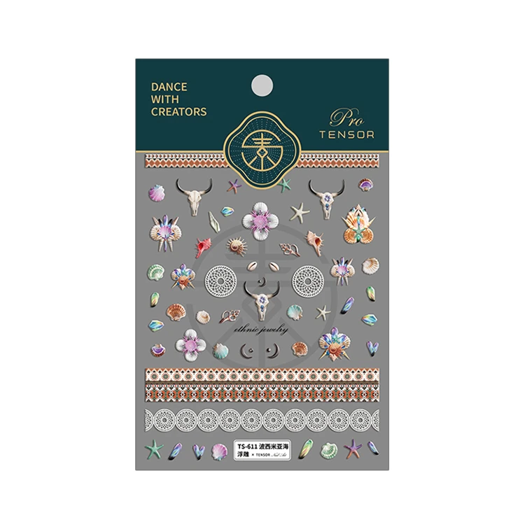 Hot sale designer luxury sticker decal cartoon nails stickers for nail art decoration 
Hot sale designer luxury sticker decal cartoon nails stickers for nail art decoration