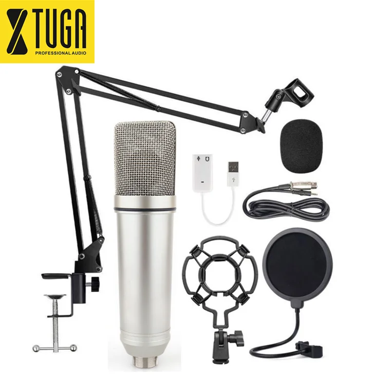 Wholesale hot selling at2020 condenser microphone u87 with shock mount with mic stand
Wholesale hot selling at2020 condenser microphone u87 with shock mount with mic stand