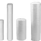Filter 0.5 Um 20 Inch String Wound Sediment Filter Cartridge Low Pressure Drop For Residential Filtration
