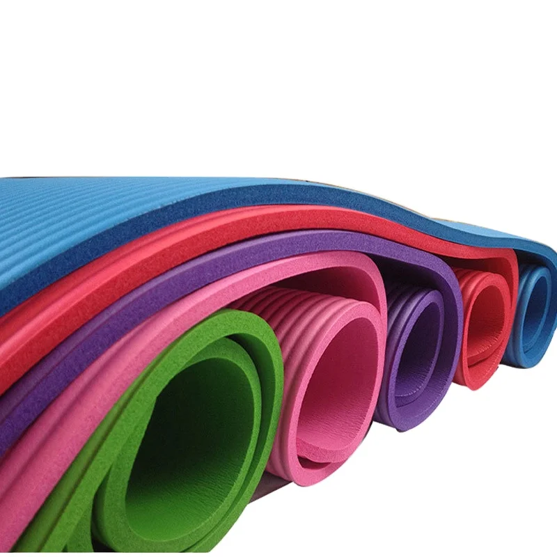 Custom Logo Hot Sale Double Sided High Density 185*61*1 NBR Yoga Mat For Fitness, 5 color
Custom Logo Hot Sale Double Sided High Density 185*61*1 NBR Yoga Mat For Fitness, 5 color