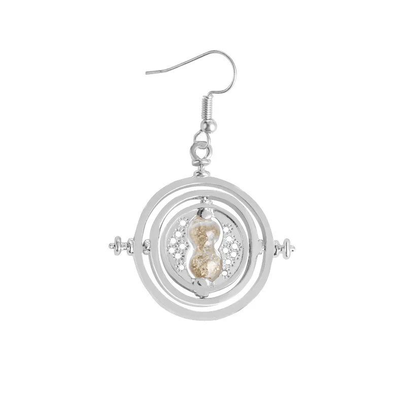 High jewelry supplier stainless steel earrings film and television wild earrings Harry Potter time converter earrings
High jewelry supplier stainless steel earrings film and television wild earrings Harry Potter time converter earrings