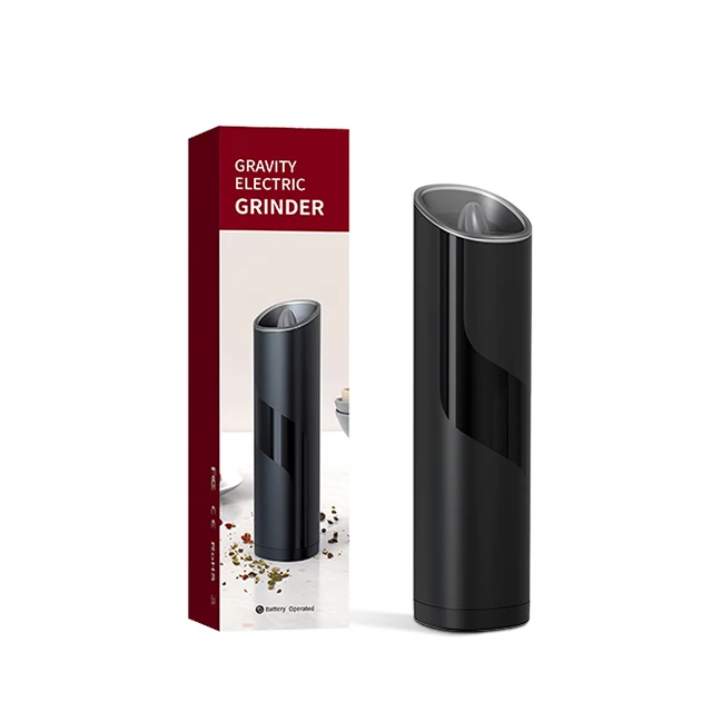 2022 New Arrival Mechanism Black Automatic Gravity Induction Electric Salt and Pepper Grinder For Kitchen
2022 New Arrival Mechanism Black Automatic Gravity Induction Electric Salt and Pepper Grinder For Kitchen