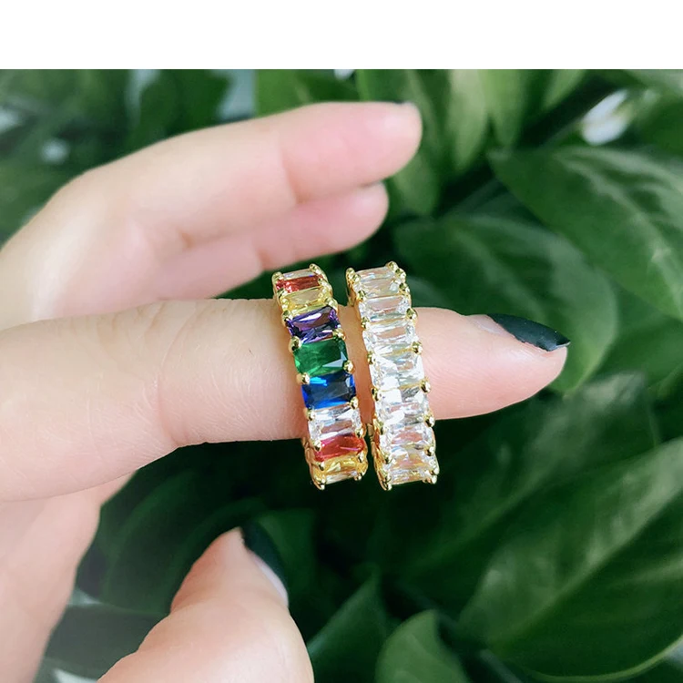 2021 fashion jewelry ring men and women color ring set zircon jewelry factory wholesale, Picture shows
2021 fashion jewelry ring men and women color ring set zircon jewelry factory wholesale, Picture shows