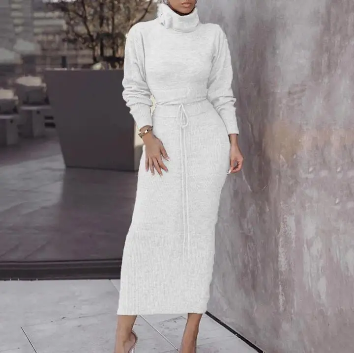 Factory wholesale 2 piece suit dress knitted winter new solid color long-sleeved knitted suit female
Factory wholesale 2 piece suit dress knitted winter new solid color long-sleeved knitted suit female