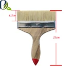 Hot Selling Acrylic Wooden Handle Pure Bristle Paint Brush Set Professional