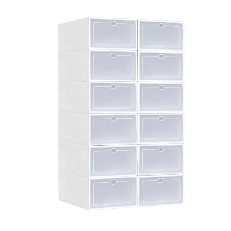Factory Directly Custom Clear Stackable Side Opening Plastic Shoe Box Organizer, Customized color
Factory Directly Custom Clear Stackable Side Opening Plastic Shoe Box Organizer, Customized color